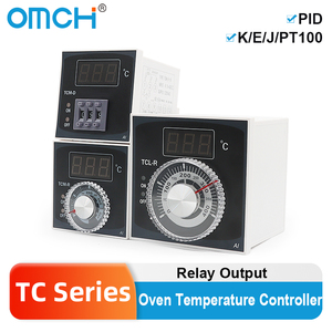 OMCH TC Series Salida de relé Pantalla <span class=keywords><strong>digital</strong></span> inteligente Control <span class=keywords><strong>PID</strong></span> Controlador de temperatura del horno para automatización del hogar - Product Image 2