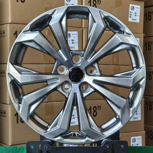 จัดส่งฟรี ล้อแม็กซ์อะลูมิเนียมอัลลอยด์ 18x7J ET 35.5 Flow Forming <span class=keywords><strong>ส</strong></span>ีดำปัดเงา PCD5x114.3 <span class=keywords><strong>ส</strong></span>ำหรับ RAV4 Crown Avalon Camry Corolla - Product Image 3