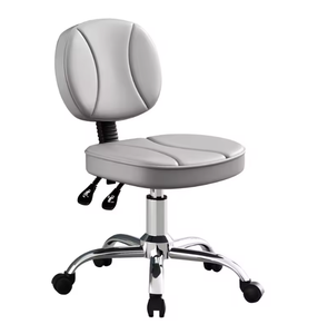 Chaise de beauté et de <span class=keywords><strong>coiffure</strong></span>, chaise pivotante à dossier bas pour nail <span class=keywords><strong>art</strong></span> et <span class=keywords><strong>coiffure</strong></span> avec roulettes élévatrices, chaise de <span class=keywords><strong>studio</strong></span> - Product Image 1
