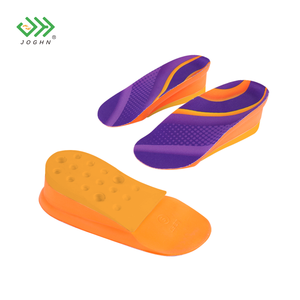 Plantillas de aumento de altura invisibles para hombres y mujeres, insertos de elevación de tacón de PU de silicona, novedad - Product Image 2