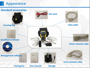 ST332B เครื่องทดสอบ xDSL รุ่นพื้นฐาน 35b เครื่องทดสอบ vdsl2/332B เครื่องทดสอบ GFast โมเด็ม VDSL - Product Image 4