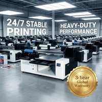 Imprimante UV à plat FunJar FJ-6090 à utilisation facile pour l'impression numérique UV multifonctionnelle d'étiquettes personnalisées en cristal pour entreprises