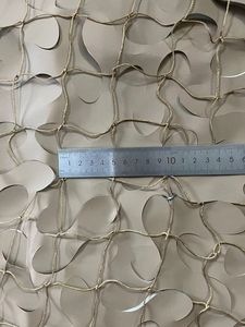 Voile d'ombrage <span class=keywords><strong>camouflage</strong></span> en polyester robuste <span class=keywords><strong>de</strong></span> qualité supérieure - Voile solaire rectangulaire beige avec coins et coutures renforcés - Product Image 2