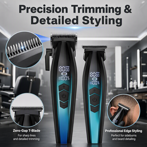 Cortadora de Pelo Profesional <span class=keywords><strong>para</strong></span> Salón, Recortadora de Pelo Inalámbrica <span class=keywords><strong>para</strong></span> <span class=keywords><strong>Hombres</strong></span>, <span class=keywords><strong>para</strong></span> Estilistas y Barberos, Máquina <span class=keywords><strong>para</strong></span> Cortar el Cabello - Product Image 6
