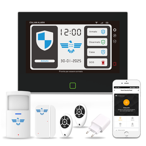 ALARMA ITALIANA - PANEL SUPERGRANDE DE 7 PULGADAS 4G + WiFi Sistema de Alarma Inalámbrico para el Hogar con APP Tuya Smartlife - Product Image 2