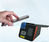 Caisse enregistreuse à main PC 8 pouces 3 + 16 Go 2D QR Scanner 58mm Imprimante OS13 NFC POS Terminal Android POS Machine