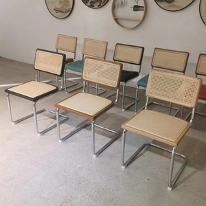 Medieval Modern Style Legged With Stainless Steel Metal Backrest Dining <strong>Chair</strong> Reading <strong>Chair</strong> Outdoor Rattan <strong>Chairs</strong> - Product Image 5