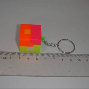 Llavero con bloques de rompecabezas de 2,4 cm, juguete educativo de ensamblaje para niños de 5 a 7 años, cubo mágico unisex JY 301 - Product Image 2