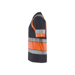 BLAKLADER - 342110309653XXXL T-shirt Gris moyen/Orange haute visibilité-EAN 7330509815441 HI-VIS WORKWEAR - Product Image 5