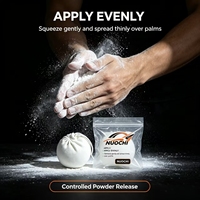 Boule de craie Nuochu avec logo et emballage personnalisés, marque privée, rechargeable, en sachet à cordon, 56 grammes, pour les marques distributeurs