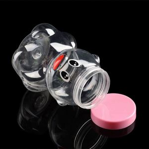Snow Man Pet <b>Clay</b> Plastic Bottle Hot Selling Toy <b>Set</b> Plastic Barrel Slime Containers - Product Image 5