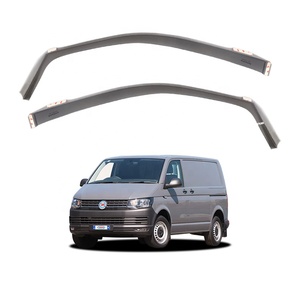 Deflector de viento trasero delantero estilo canal TXR productos de gran Oferta Accesorios de coche para VOLKSWAGEN TRANSPORTER VAN CADDY T5 T6 <span class=keywords><strong>T7</strong></span> - Product Image 2