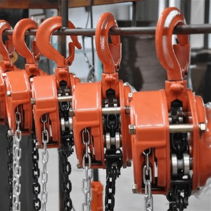 Kerekan rantai tangan baja elektrik tahan ledakan pertambangan 10 Ton 3m peralatan pengangkat multi-fungsi jenis selempang penarik tangan - Product Image 1