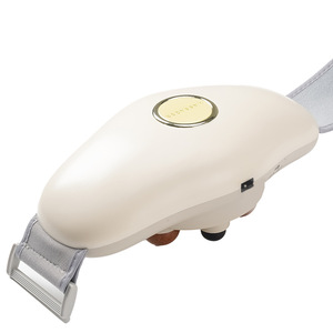 Masajeador abdominal Bianstone blanco recargable con función de calentamiento y moxibustión para aliviar el estreñimiento y mejorar el movimiento intestinal - Product Image 2