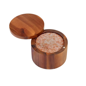 Contenitore Moderno Eco-Friendly <span class=keywords><strong>in</strong></span> <span class=keywords><strong>Vetro</strong></span> e Bambù Artigianale per Spezie da Cucina con Coperchio a Chiusura Ermetica per la Conservazione della Freschezza, Elegante e Funzionale - Product Image 2