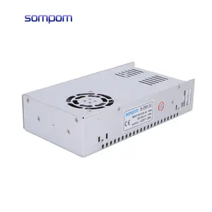 Sompom 110-240 Volt AC to DC 12V 30A Universal Regulated Switching Power Supply Adapter Driver for Computer Project