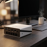 CHUWI UBox PC Mini Kecil untuk Rumah dan Pelajar Ultra Ringan AMD R5 6600H 16+512GB SSD DDR5 Gaming Kelas Atas Windows 11Pro