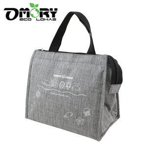 Excellent Quality OMORY Waterproof Eco-friendly Insulated Handbag Ocean Graffiti Design Lunch Tote for Sports Office - Product Image 1