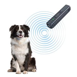 Repelente sónico para ladridos de perro, dispositivo de entrenamiento ultrasónico, antiladridos, para exteriores, 5-10m, N11 - Product Image 1