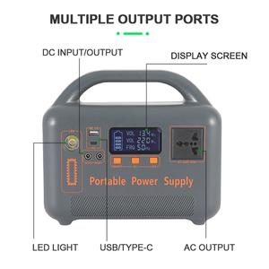 Station d'alimentation portable 400W, batterie LifePo4 192Wh, 2 ports USB-C + prise AC 220V pour le camping, la pêche, la sauvegarde à domicile - Product Image 5