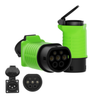 Adaptador de Descarga V2L Estándar de 16A 20A Sin Cable Tipo 2 Hembra con Enchufe Brasileño