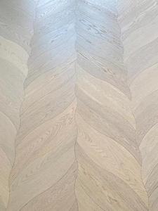 <span class=keywords><strong>Parquet</strong></span> en bois à motifs irréguliers en forme de feuille, <span class=keywords><strong>parquet</strong></span> en bois à motifs hexagonaux - Product Image 3