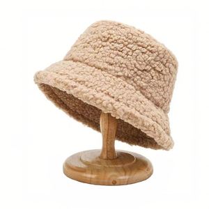 Chapeau Bob Femme Hiver Doux et Chaud Couleur Unie Épais Anti-Froid Tendance Personnalisable - Product Image 5