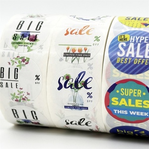 Wholesale <strong>Custom</strong> Printed Logo <strong>Labels</strong> for Packaging Waterproof <strong>Sticker</strong> <strong>Printing</strong> Roll <strong>Label</strong> Round <strong>Stickers</strong> - Product Image 4