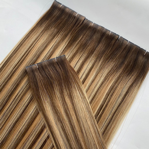 ผมต่อแบบใหม่ รุ่นฮอต บัตเตอร์ฟลายเวฟท์ แท้ 100%  ผมยุโรป  ปลายผมแบบดับเบิ้ลดรอน  ขนาด 8-28 นิ้ว - Product Image 1