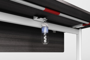 أثاث صيني قابل للطي للساقين ، مكتب منزلي ، غرفة تدريب للدراسة للطلاب ، قاعدة مكتب قابلة للطي بعجلات - Product Image 4