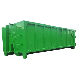 Recipientes de resíduos Hook Lift dumpster, Skip bin, Front Lift bin, 6 Pack Lifter, Recipiente de hidrocarbonetos para instalações e equipamentos