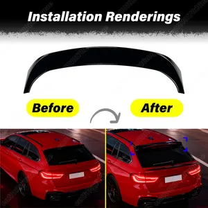 Alerón Trasero Fijo para Techo de Coche, Kit de Decoración de Carrocería para BMW Serie 5 G31 2018 2019 2020 2021 2022 2023 - Product Image 2