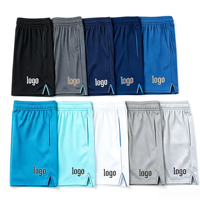 Shorts de basketball personnalisés pour hommes en tissu peigné respirant Spandex/Polyester avec logo imprimé par transfert thermique et cordon de serrage