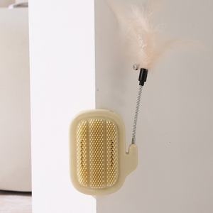 Juguetes para Gatos, Removedor de Picazón para Gatos, Removedor de Pelo, Cactus, Tabla de Rascar para Gatos, Herramienta Adhesiva para Frotar la Cara, Suministros para Mascotas - Product Image 6