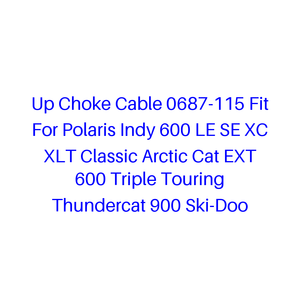 Câble de starter 0687-115 adapté pour Polaris Indy 600 <span class=keywords><strong>LE</strong></span> SE XC XLT Classic Arctic Cat EXT 600 Triple Touring Thundercat 900 <span class=keywords><strong>Ski</strong></span>-Doo - Product Image 1