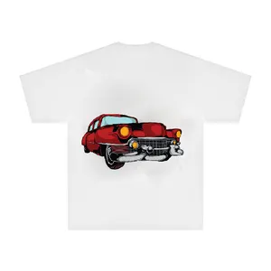 Custom Logo Oem Hoge Kwaliteit Katoen Street Wear Mannen T-shirt Vlakte Hip-Hop 3D Mens Sport Casual T-shirt