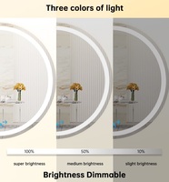 Interrupteur à capteur de mouvement pour miroir LED à une/trois couleurs, DC12V 1A 12W, OEM/ODM
