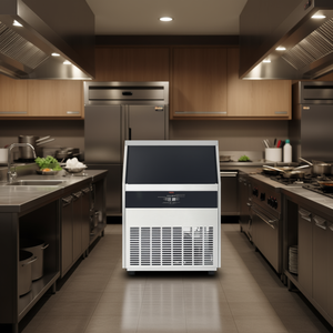 Machine à glaçons commerciale autonome Vevor, 360 lb/24h, 160 cubes, processeur alimentaire - Product Image 2