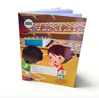 Cuaderno de Papel Offset Personalizado de Alta Calidad, Libro de Práctica de Escritura para Niños, Servicio de Impresión de Libros Infantiles