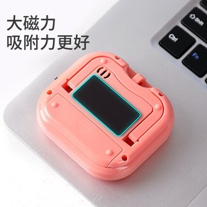 Kitchen <b>Timer</b> Magnetic Touch Control 120 Min Countdown Square Design For Study Baking Exam Reminder Pink Green White Blue - Product Image 1