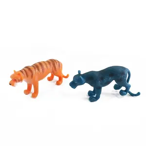 Dihua Factory Price Pretty Tiger Jungle Animal Handmade 3D Figures Japanese Custom Design Animal Anime Figures