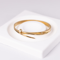 Pulsera de Acero Inoxidable de Lujo con Diseño de Trébol de la Suerte, Incrustada con Circonitas, para Mujer, Joyería Moderna para Fiestas