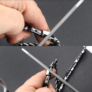 YANTO <strong>Chain</strong> Saw <strong>File</strong> , Sizes 5/32''+<strong>3</strong>/16''+7/32''(4.0mm+4.8mm+5.5mm), Gasoline Saw <strong>File</strong> 12PCS IN A BOX - Product Image 4