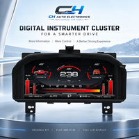 Untuk Dodge RAM 1500 2009-2012 LCD Dashboard Kokpit Digital Cluster Speedometer Pengganti Plug and Play