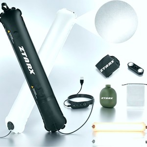 ZTARX Inflatable <b>Led</b> Camping <b>Light</b> 120Cm Waterproof Foldable Outdoor Lantern With <b>Usb</b> Charging And Remote Control - Product Image 1