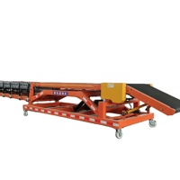 Convoyeur télescopique SHUOLEE de 600 mm / 800 mm de largeur pour le chargement et le déchargement de camions et de conteneurs