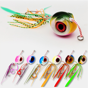 120g Rubbers Skirts Sea Fishing Baits Luminous Lead Head Bait Fishing Lures <strong>Jigs</strong> <strong>Madai</strong> <strong>Jigs</strong> in 60g 80g 100g 120g 150g - Product Image 5