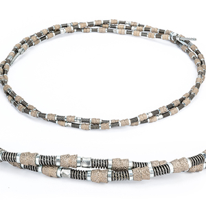 Vuoto brasato taglio a secco calcare marmo granito pietra diamante filo sega corda - Product Image 5