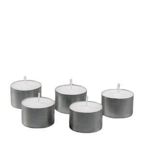 Confezione da 50 Candele <span class=keywords><strong>Tealight</strong></span> Bianche Senza Profumo e Senza Fumo Aoyin - Durata 4 Ore per Uso Interno e Decorazione Casa - Product Image 5