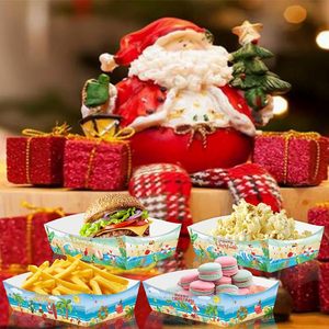24 plateaux alimentaires de fête de <span class=keywords><strong>Noël</strong></span> juillet assiettes <span class=keywords><strong>en</strong></span> papier jetables de <span class=keywords><strong>Noël</strong></span> Hawaii plateaux alimentaires de 5lb pour les fêtes de <span class=keywords><strong>Noël</strong></span> de juillet d'été - Product Image 6